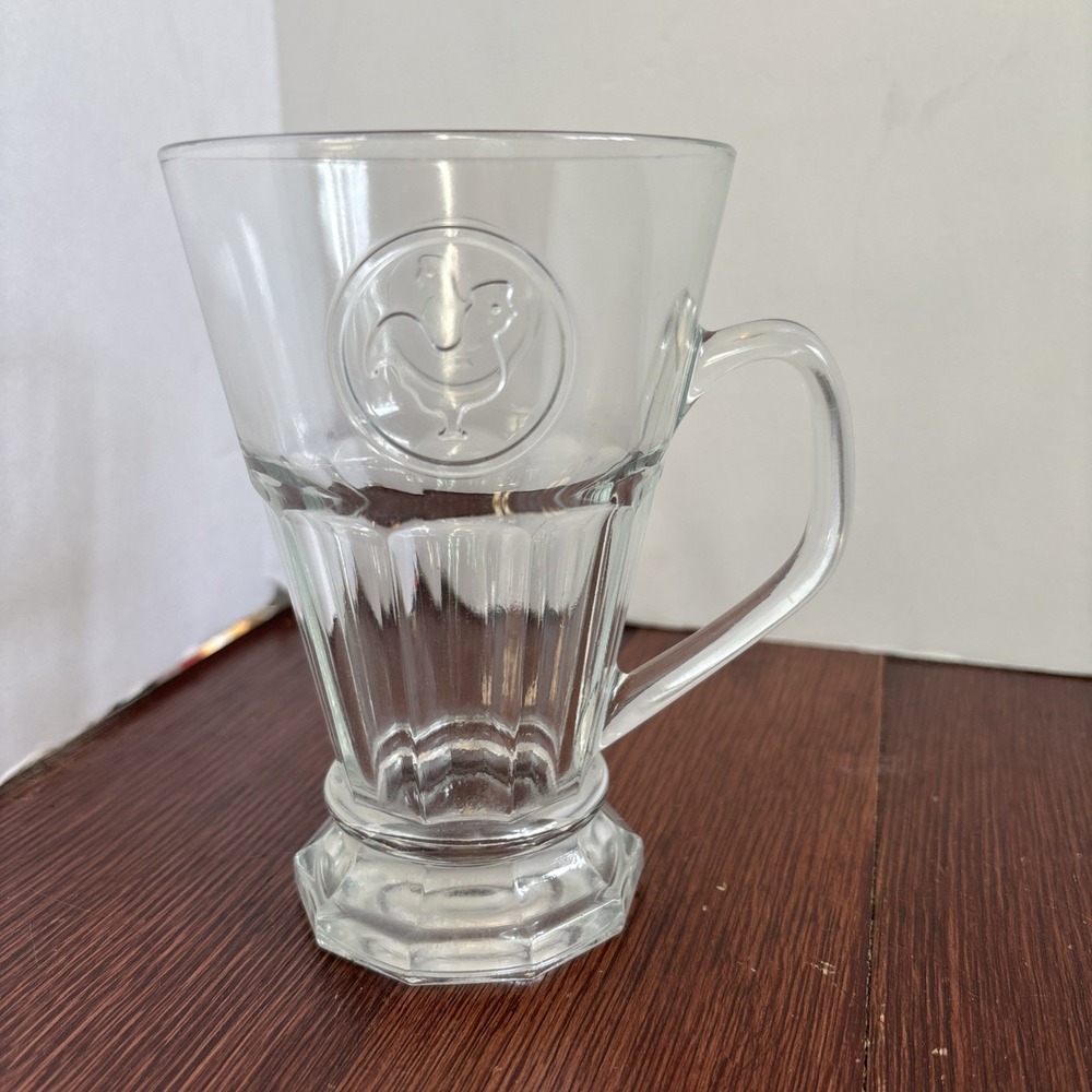 Heritage Rooster Collection By CRISTAL D'ARQUES-DURAND Rooster‎ Glass 10oz